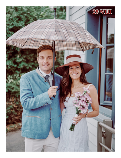 Louis & Roxanne, mariage civil